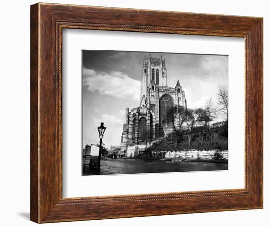 Liverpool Cathedral-Liverpool Post Echo Archive-Framed Photographic Print