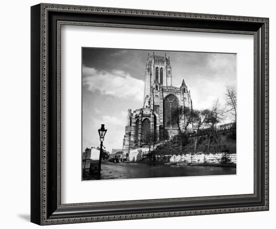 Liverpool Cathedral-Liverpool Post Echo Archive-Framed Photographic Print