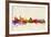 Liverpool England Skyline-Michael Tompsett-Framed Art Print