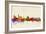 Liverpool England Skyline-Michael Tompsett-Framed Art Print