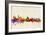 Liverpool England Skyline-Michael Tompsett-Framed Art Print