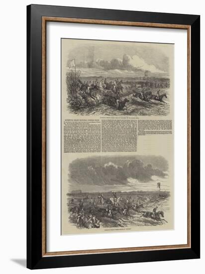 Liverpool Grand National Steeple Chase-Harrison William Weir-Framed Giclee Print