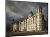 Liverpool, Merseyside, England, United Kingdom, Europe-Ben Pipe-Mounted Photographic Print