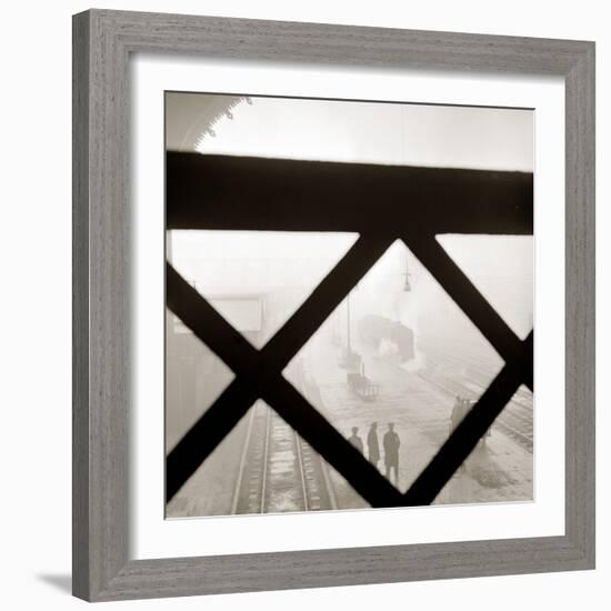 Liverpool Street Station in London-null-Framed Premium Photographic Print