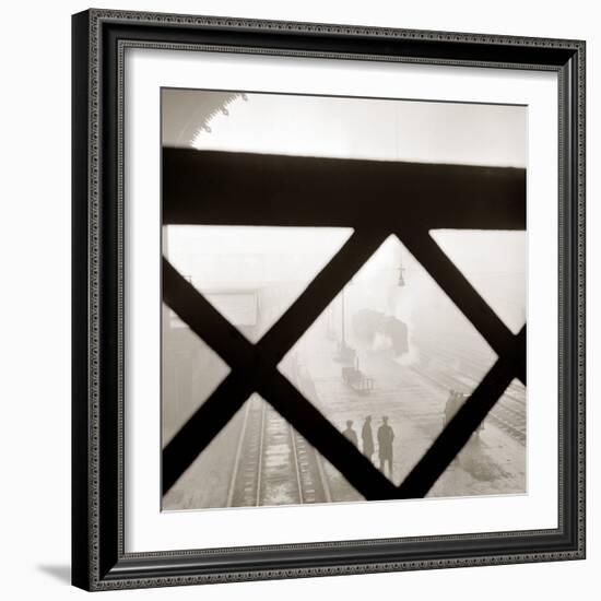 Liverpool Street Station in London-null-Framed Photographic Print