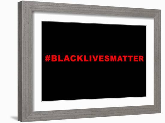 Lives Matter-null-Framed Art Print