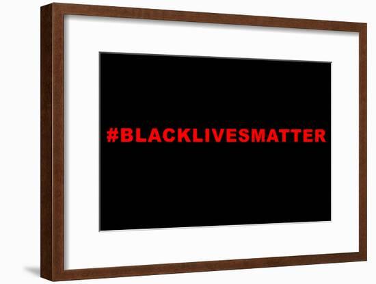 Lives Matter-null-Framed Art Print