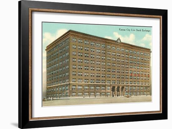 Livestock Exchange Building, Kansas City, Missouri-null-Framed Art Print