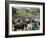 Livestock Market, Sentebe, Abyssinian Region of Choa, Ethiopia, Africa-J P De Manne-Framed Photographic Print