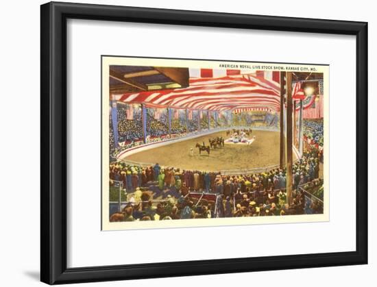 Livestock Show, Kansas City, Missouri-null-Framed Art Print