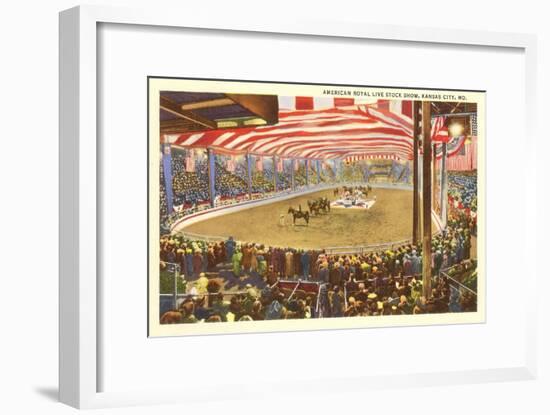 Livestock Show, Kansas City, Missouri-null-Framed Art Print