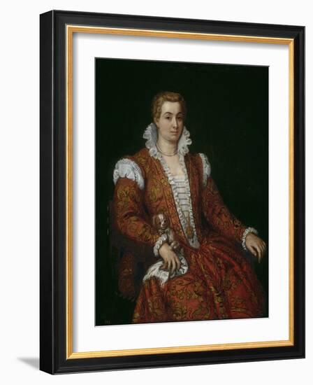 Livia Colonna-Paolo Veronese-Framed Giclee Print