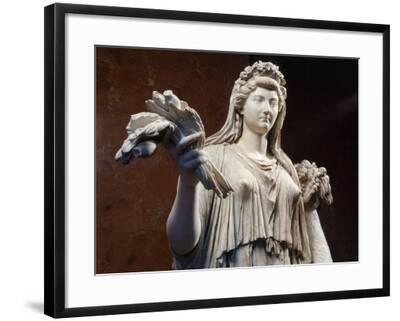 'Livia Drusilla, Roman Empress, Marble, c. 20 AD Roman' Photographic Print | Art.com