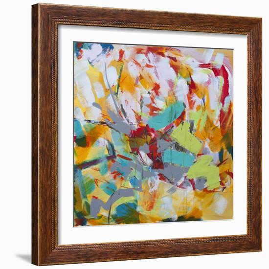 Living Among Trees IV-Angie Kenber-Framed Giclee Print