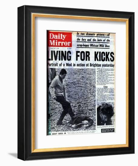 Living for Kicks-null-Framed Photographic Print