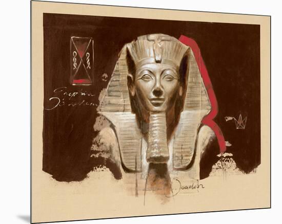 Living Image of Amun-Joadoor-Mounted Art Print