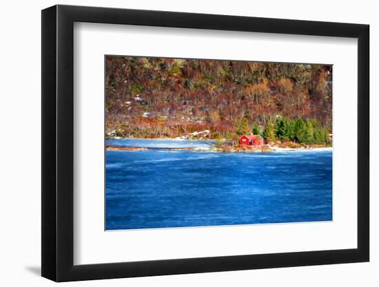 Living in Blue-Philippe Sainte-Laudy-Framed Photographic Print