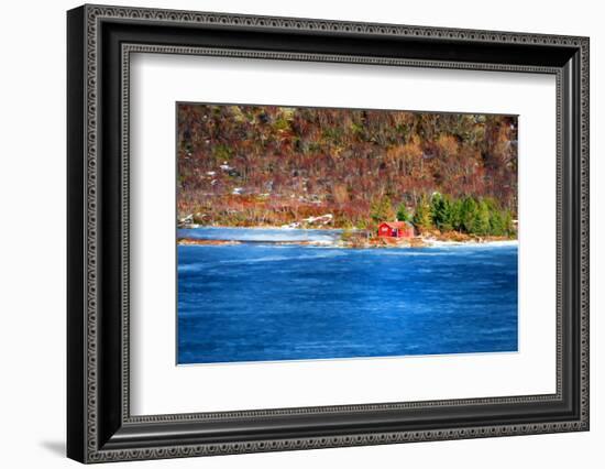 Living in Blue-Philippe Sainte-Laudy-Framed Photographic Print