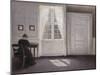 Living In Strand Street With Sunshine On The Floor, 1901-Vilhelm Hammershoi-Mounted Giclee Print