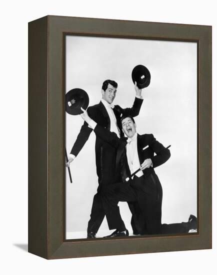 Living It Up, Dean Martin, Jerry Lewis, 1954-null-Framed Stretched Canvas