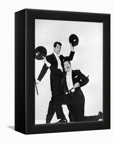 Living It Up, Dean Martin, Jerry Lewis, 1954-null-Framed Stretched Canvas