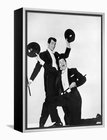 Living It Up, Dean Martin, Jerry Lewis, 1954-null-Framed Stretched Canvas