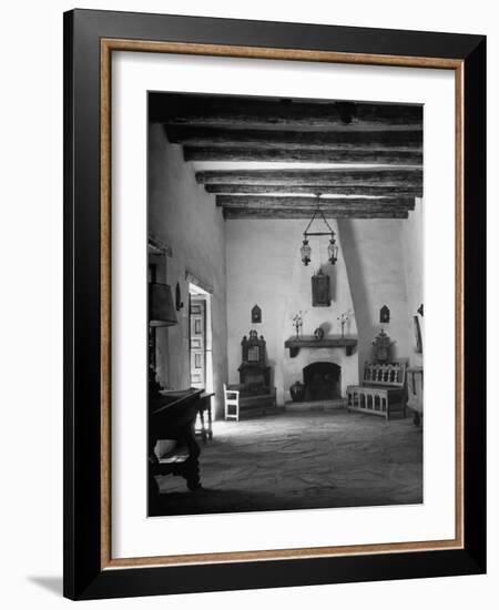 Living Room in the Historic Governor's Palace-Alfred Eisenstaedt-Framed Photographic Print