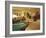 Living Room with Bar and Pool Table-null-Framed Photographic Print