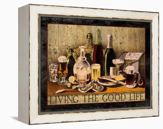 Living the Good Life-Kate Ward Thacker-Framed Premier Image Canvas