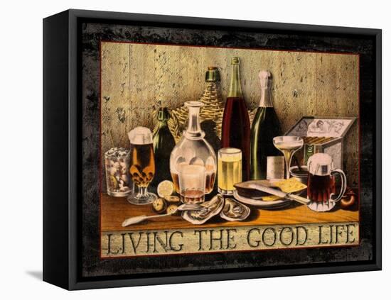 Living the Good Life-Kate Ward Thacker-Framed Premier Image Canvas