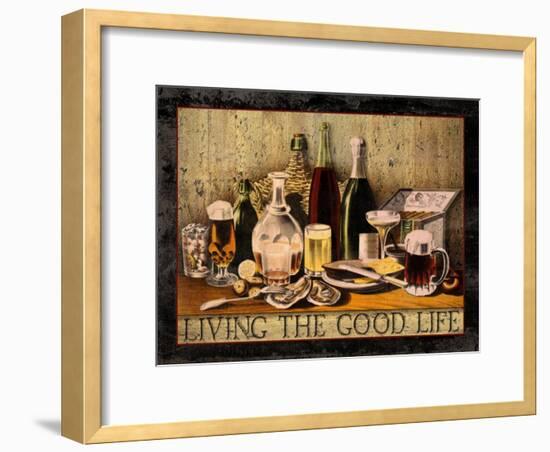 Living the Good Life-Kate Ward Thacker-Framed Giclee Print