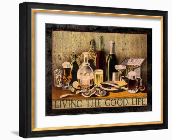 Living the Good Life-Kate Ward Thacker-Framed Giclee Print