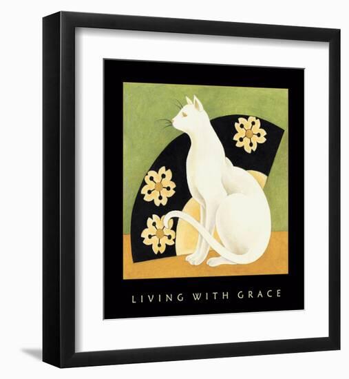 Living With Grace 1-Sybil Shane-Framed Art Print