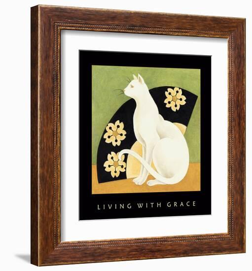 Living With Grace 1-Sybil Shane-Framed Art Print