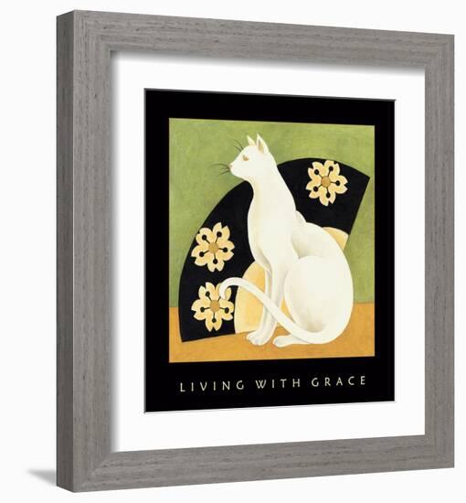 Living With Grace 1-Sybil Shane-Framed Art Print