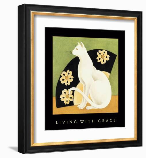 Living With Grace 1-Sybil Shane-Framed Art Print