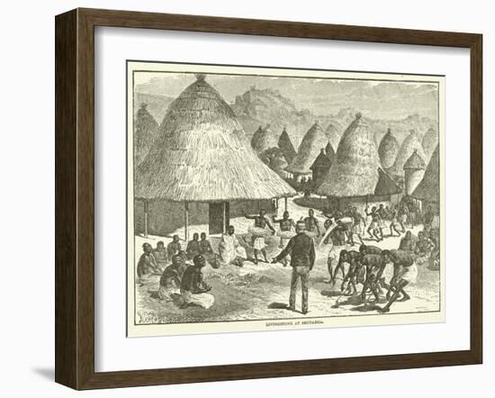 Livingstone at Shupanga-null-Framed Giclee Print