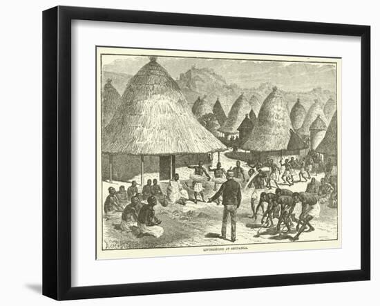 Livingstone at Shupanga-null-Framed Giclee Print