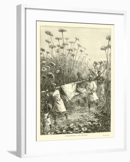 Livingstone's Last Journey-null-Framed Giclee Print