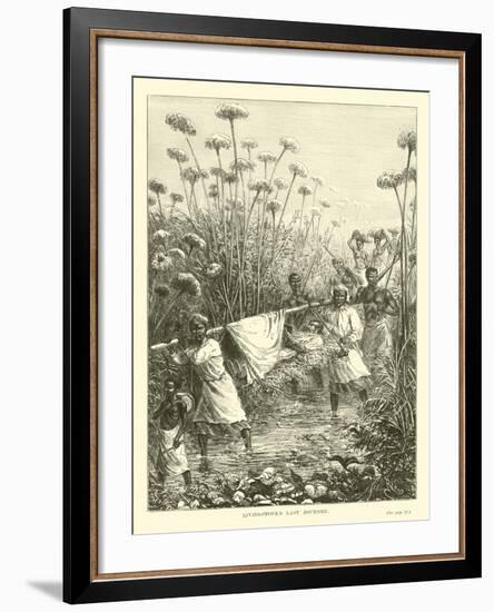 Livingstone's Last Journey--Framed Giclee Print