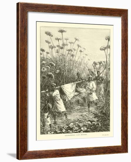 Livingstone's Last Journey-null-Framed Giclee Print