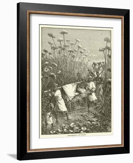 Livingstone's Last March-null-Framed Giclee Print