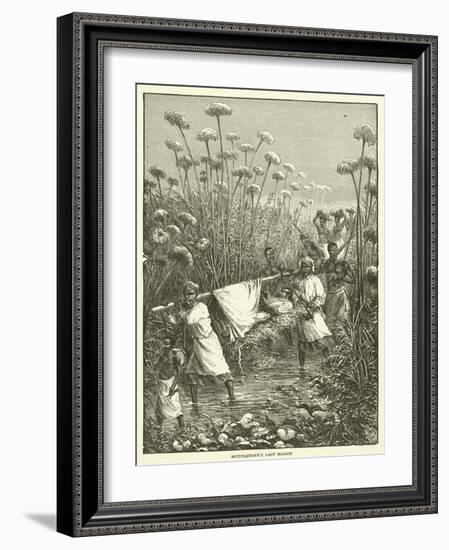 Livingstone's Last March-null-Framed Giclee Print