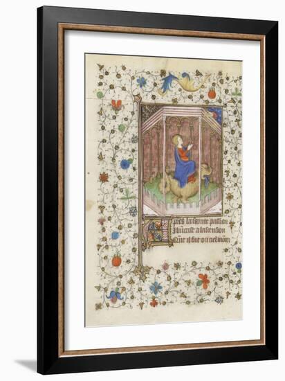 Livre d'heures. Sainte Marguerite d'Antioche-null-Framed Giclee Print