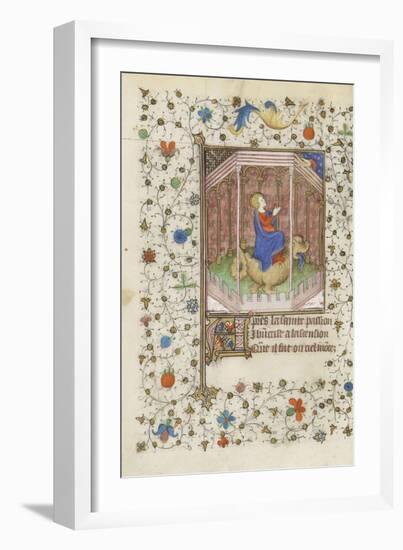 Livre d'heures. Sainte Marguerite d'Antioche-null-Framed Giclee Print