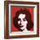 Liz, 1963 (Red)-Andy Warhol-Framed Art Print