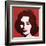 Liz, 1963 (Red)-Andy Warhol-Framed Art Print