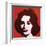 Liz, 1963 (Red)-Andy Warhol-Framed Art Print