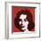Liz, 1963 (Red)-Andy Warhol-Framed Art Print