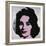 Liz, 1963-Andy Warhol-Framed Art Print